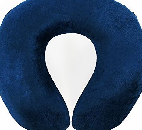 DAYDREAM  Blue Design Travel Neck Pillow with Memory Foam