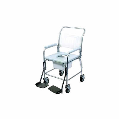 Days Healthcare Aluminium Commode and Shower Chair (544B/BOWL/48C - Aluminium Commode Shower Chair)