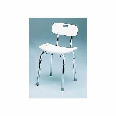 Days Healthcare Deluxe Shower Stool with Backrest (537A - Deluxe Shower Stool)