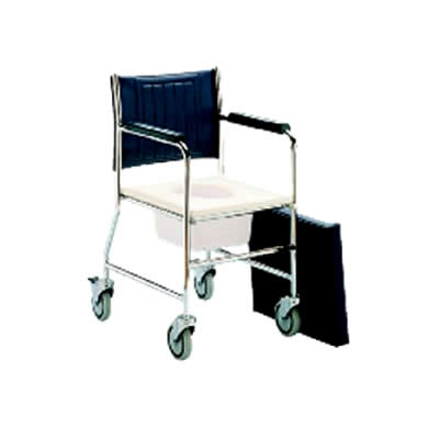 Days Healthcare Mobile Commode Chair with Fixed Armrests (512B/4BC - Mobile Commode Chair with Fixed Armrests)