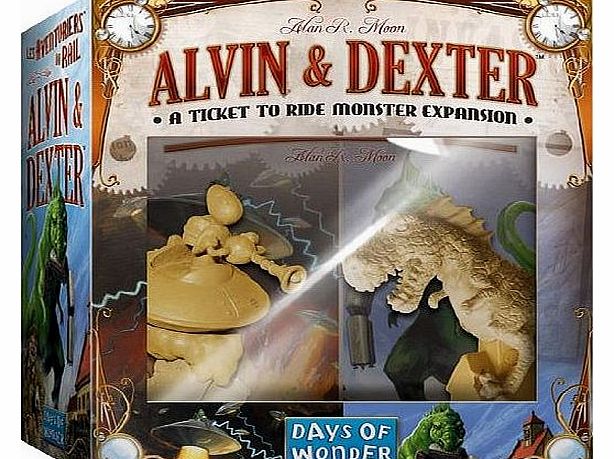 Ticket to Ride Alvin and Dexter Board Game