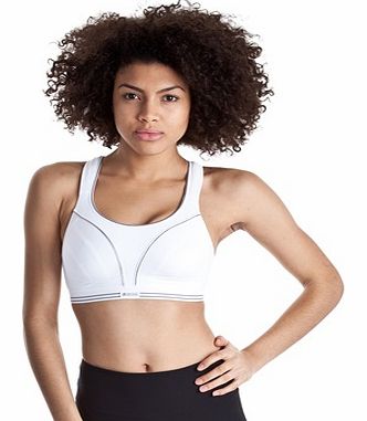 DB Apparel UK Ltd Shock Absorber Ultimate Run Bra - White B5044-WSV