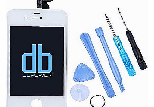 DB POWER FOR white iPhone 4G Replacement LCD Screen and Touch Glass Digitizer Assembly   Tools