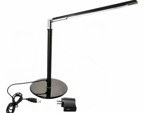 DBPOWER Simple 24 LED Desk Table Lamp Black UK