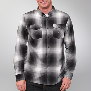 Anzac Flannel shirt - Black