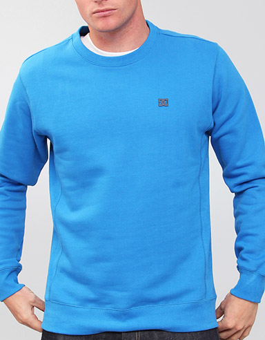 Arnel 2 Crew neck sweatshirt - Directoire Blue