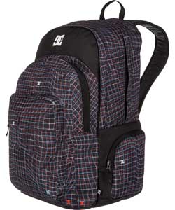 DC Backup School Backpack - Red Plaid