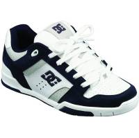 DC BARCE SHOES WHITE/NAVY