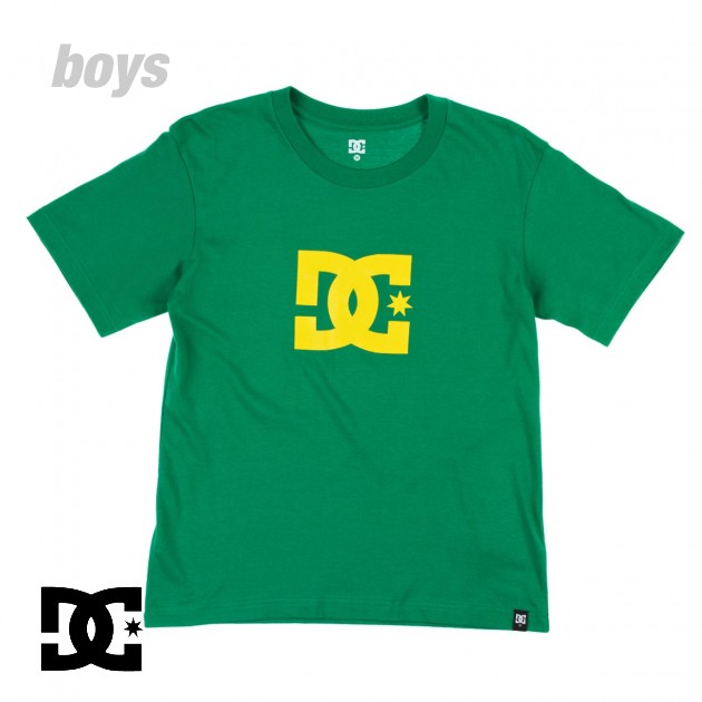 DC Boys DC Star T-Shirt - Celtic Green