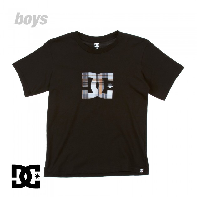 Boys DC Tresher T-Shirt - Black