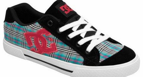 DC Chelsea Ladies shoes - Black / Aqua - UK 7.5