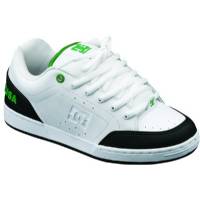 DC CLOCKER SHOES WHITE/GREEN