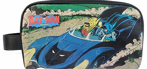 DC Comics Batman and Robin Vintage Wash Bag