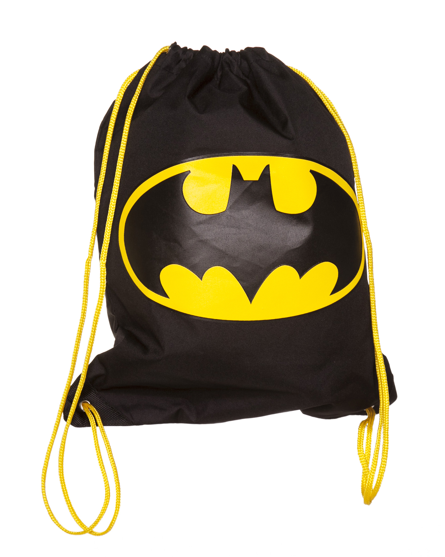 DC Comics Batman Logo Drawstring Gym Bag
