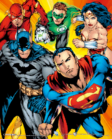 Comics Characters Lenticular 3D Framed Art 24