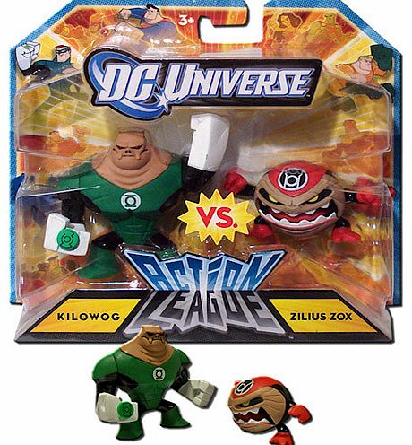 DC Comics DC Universe Action League - Kilowog vs. Zilius