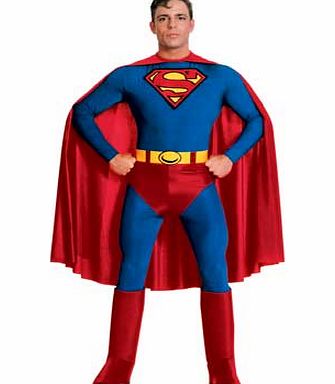 DC Comics Fancy Dress Superman Costume - Chest Size 38-40