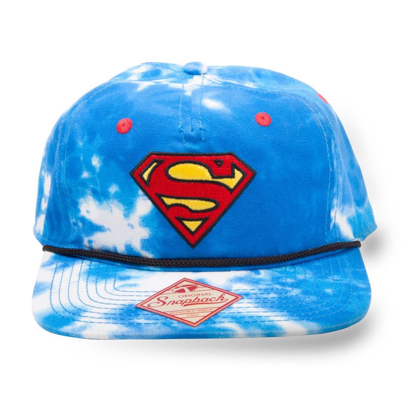 DC Comics Superman Snapback Baseball Cap With