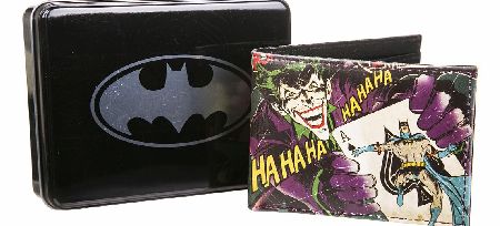 DC Comics Vintage Batman Wallet In Tin