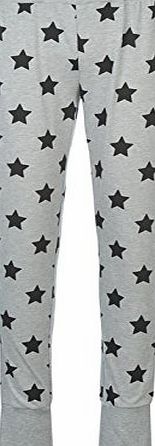 Womens Woman Pyjama Set Ladies Top And Bottoms Nightwear Cotton Rich Grey Marl 18 (XXL)