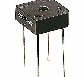 DC Components Kbpc602 6a 200v Bridge Rect (br62) KBPC602