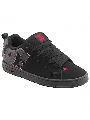 DC Court Graffik Black / True Red / Black