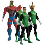 DC DIRECT DC GREEN LANTERN ACTION FIGURE BOX SET