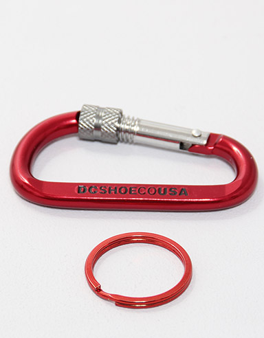 DC Finer Binner Keychain karabiner - Bright Red