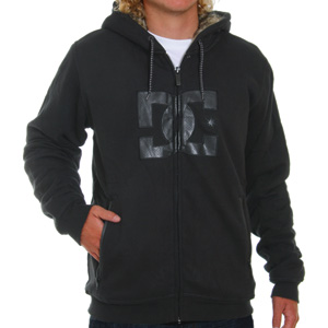 DC Frantic Fleece lined zip hoody - Black