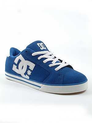 DC Journal Skate Shoes - Royal/White