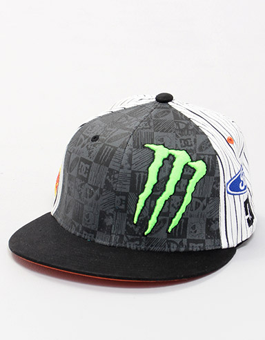 DC Ken Block Stripe Flexfit cap - Black