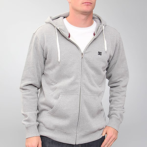 DC Keystone 3 Zip hoody - Heather Grey