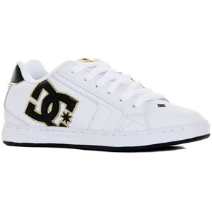 DC Ladies Net SE Skate shoe - White/Black/Gold