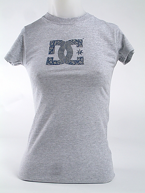 DC Ladies SCOPE S/S TEE D063200053 - HEATHER GREY