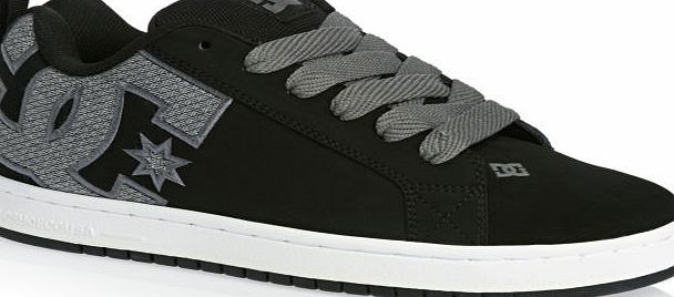 DC Mens DC Court Graffik S Shoes - Black/gun Metal