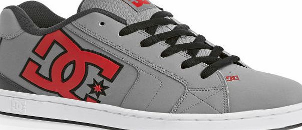 DC Mens DC Net Trainers - Grey/red