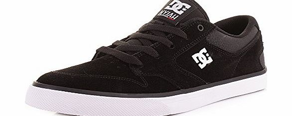 DC Mens DC Nyjah Vulc Black Low Top Skate Surf Leather Casual Trainers Shoes SIZE 11