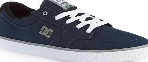 DC Mens DC Nyjah Vulc Tx Shoes - Navy/grey