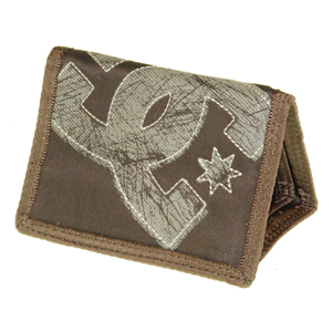 Mens DC Scrapes Wallet. Expresso