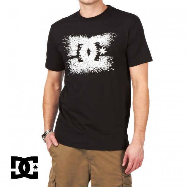 DC Mens DC Splosion T-Shirt - Black