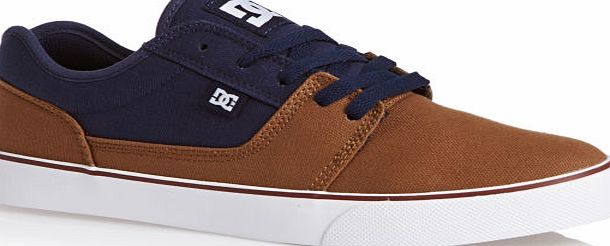 DC Mens DC Tonik Shoes - Brown/blue/red