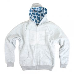 DC Mens DC Wrigleys Reversible Jacket Heather Gun