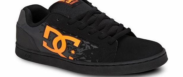 DC Mens Shoes Serial Graf Mens Skate Shoes Blk/Fluo Orange 8.5