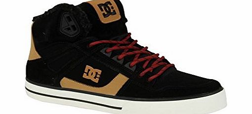 DC Mens Spartan WC High Trainers Leather Upper Lace Up Sport Shoes Footwear New