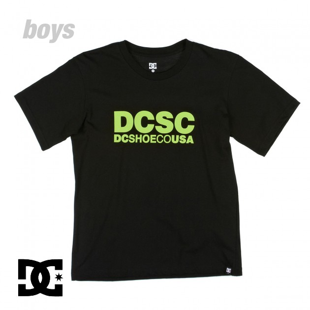 SC Boys T-Shirt - Black/Green