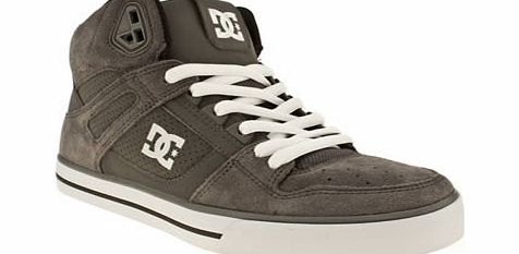 dc shoes Dark Grey Spartan High Wc Trainers