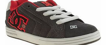 kids dc shoes dark grey dc net sd boys junior