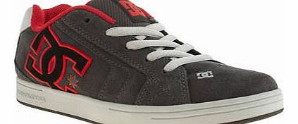 kids dc shoes dark grey dc net sd boys youth