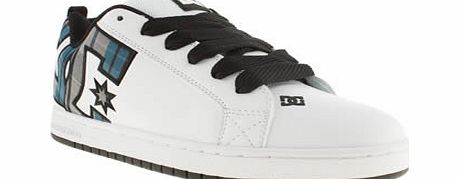dc shoes White Court Graffik Trainers