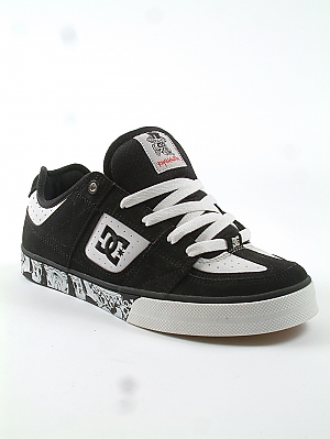 DC Smith 1.5 Skate Shoes - Black/White